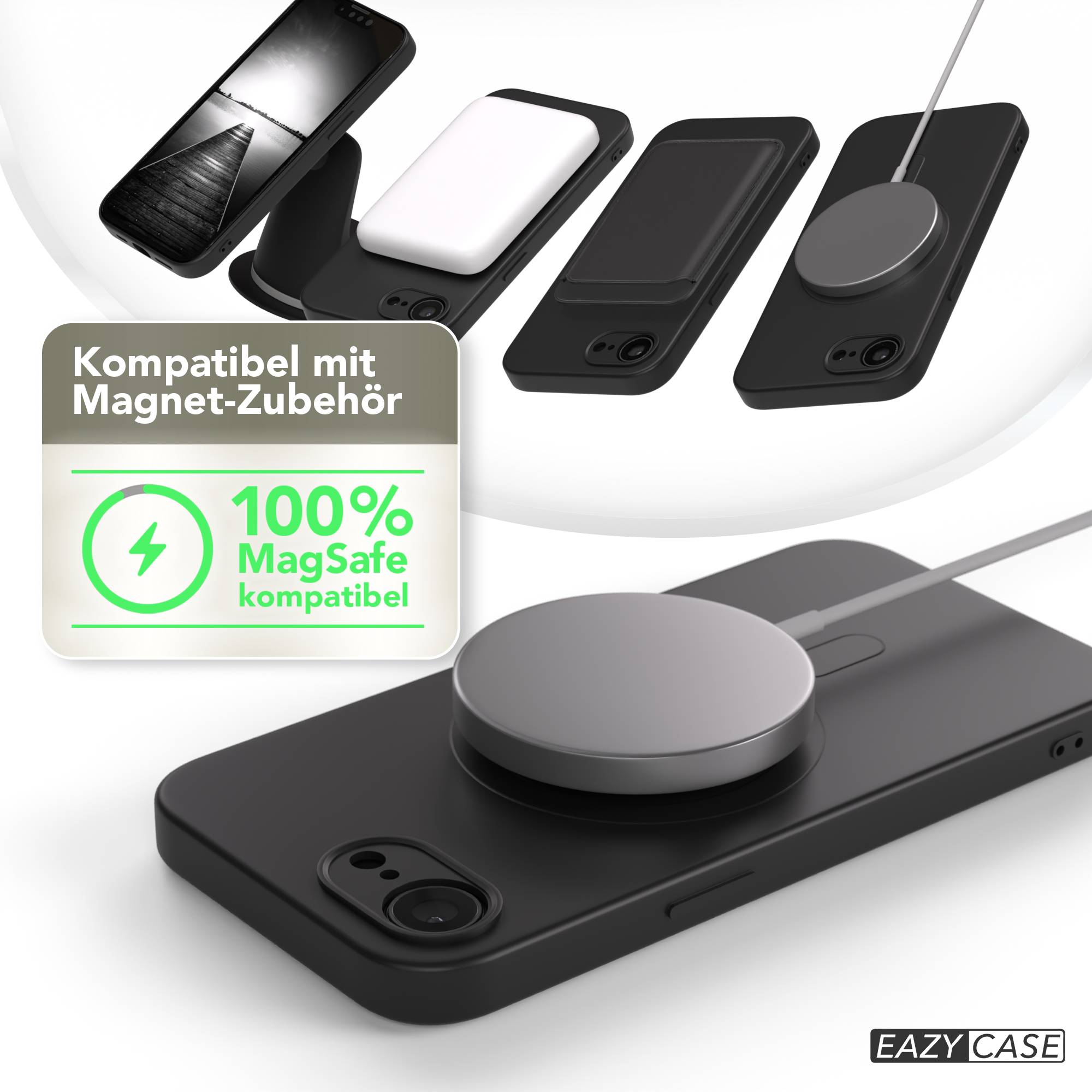 Apple iPhone 17e MagSafe Silikonhülle mit Kameraschutz von EAZY CASE 