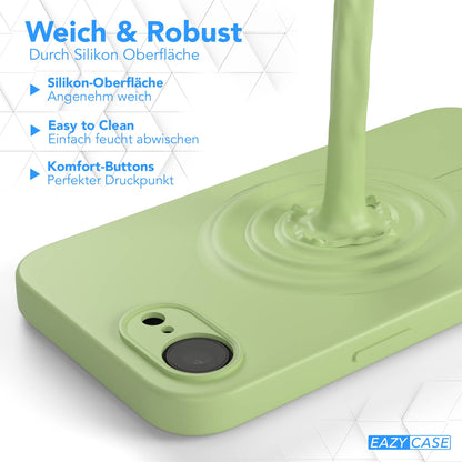 Apple iPhone 17e MagSafe Silikonhülle mit Kameraschutz von EAZY CASE 
