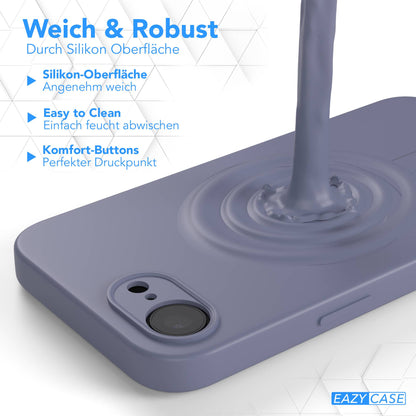 Apple iPhone 17e MagSafe Silikonhülle mit Kameraschutz von EAZY CASE 