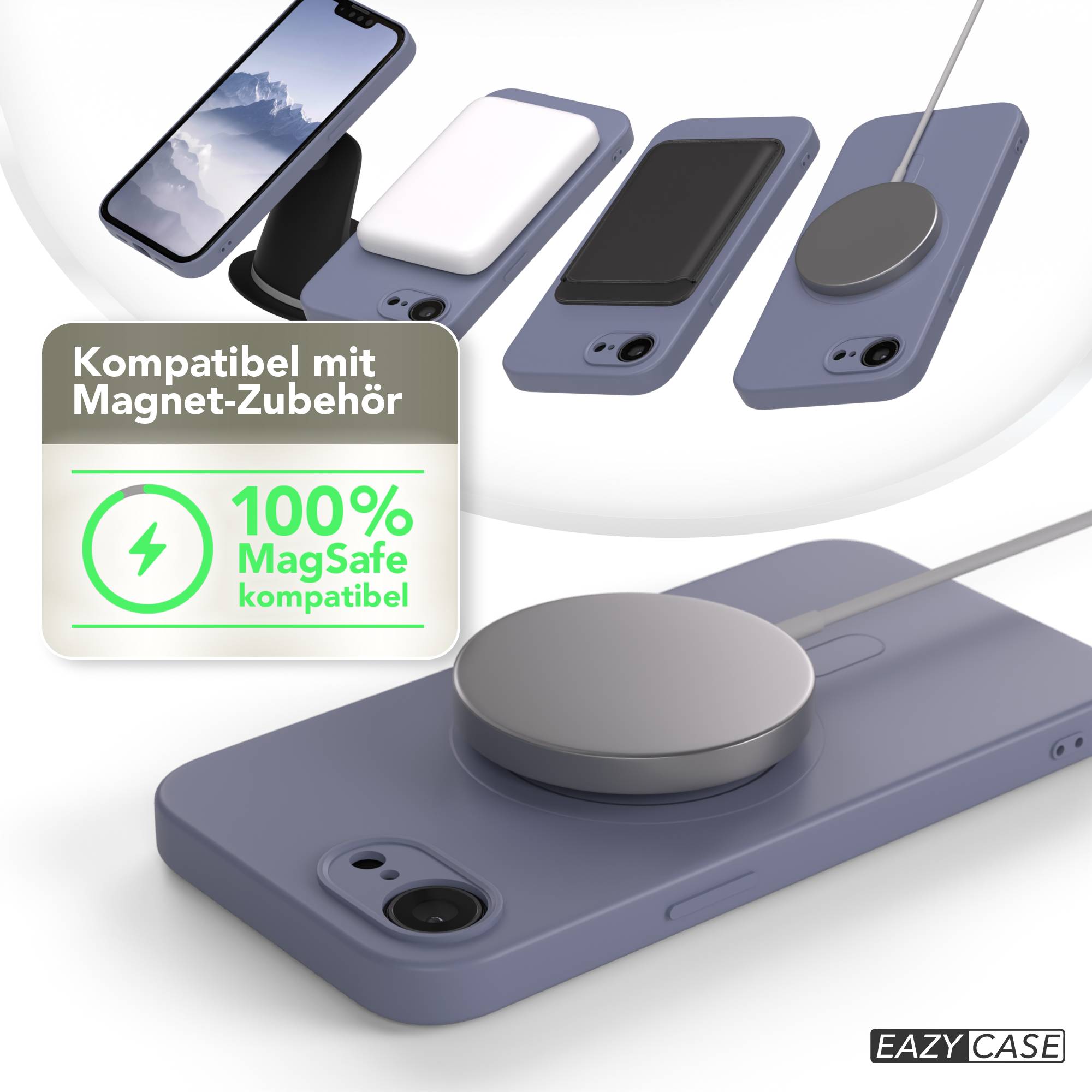 Apple iPhone 17e MagSafe Silikonhülle mit Kameraschutz von EAZY CASE 