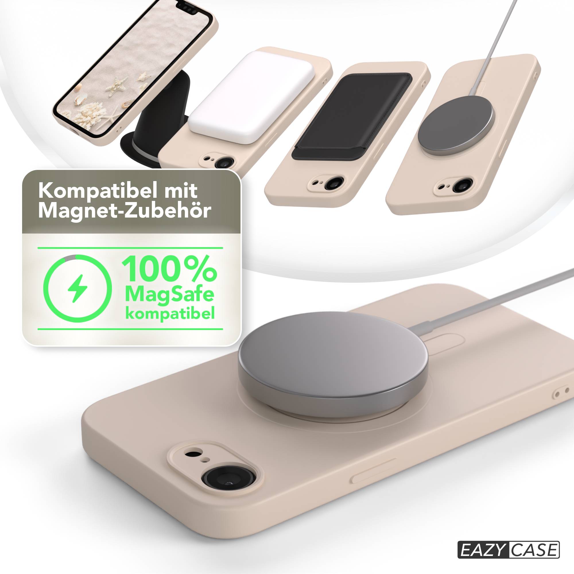 Apple iPhone 17e MagSafe Silikonhülle mit Kameraschutz von EAZY CASE 