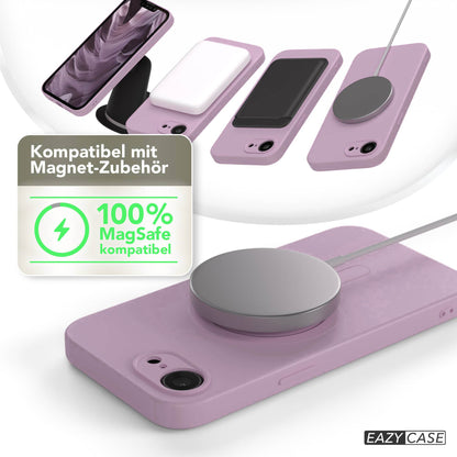 Apple iPhone 17e MagSafe Silikonhülle mit Kameraschutz von EAZY CASE 
