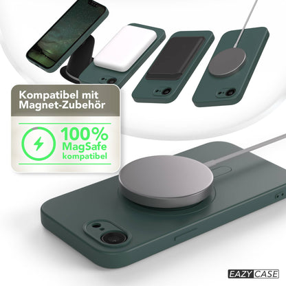 Apple iPhone 17e MagSafe Silikonhülle mit Kameraschutz von EAZY CASE 