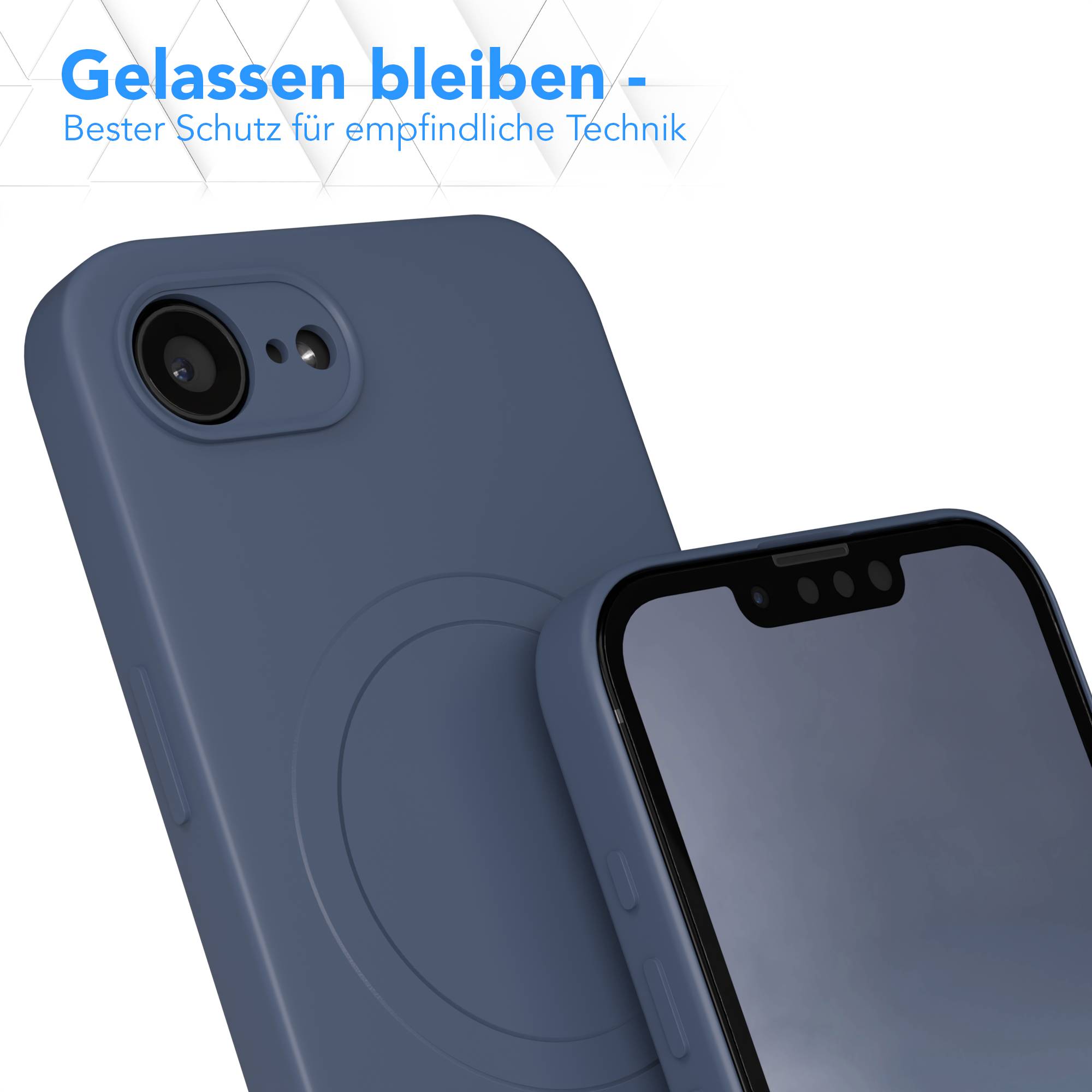 Apple iPhone 17e MagSafe Silikonhülle mit Kameraschutz von EAZY CASE 