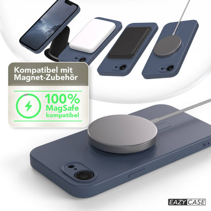 Apple iPhone 17e MagSafe Silikonhülle mit Kameraschutz von EAZY CASE 
