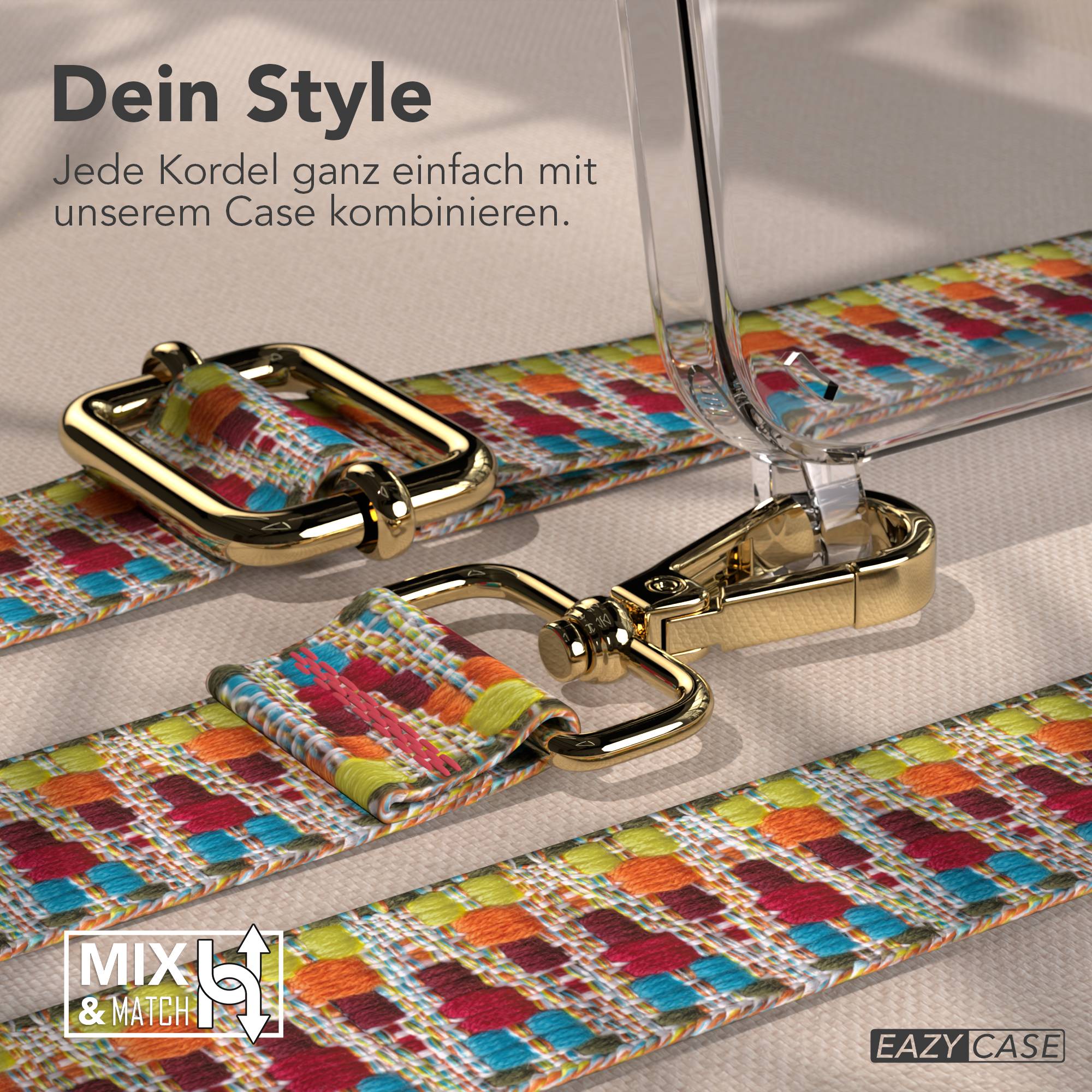 iPhone 17e Handykette mit Boho Band verstellbarer Trageriemen EAZY CASE 