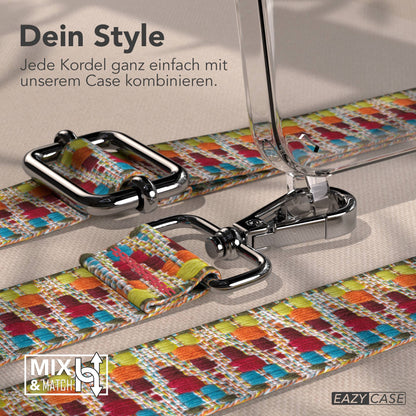 iPhone 17e Handykette mit Boho Band verstellbarer Trageriemen EAZY CASE 