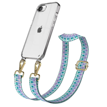 iPhone 17e Handykette mit Boho Band verstellbarer Trageriemen EAZY CASE 