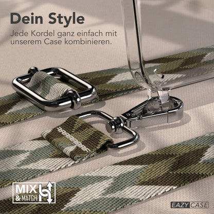 iPhone 17e Handykette mit verstellbarem Boho Band von EAZY CASE 