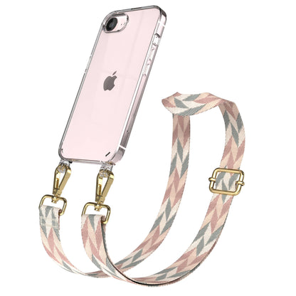 iPhone 17e Handykette mit verstellbarem Boho Band von EAZY CASE 