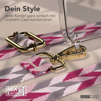 iPhone 17e Handykette mit verstellbarem Boho Band von EAZY CASE 