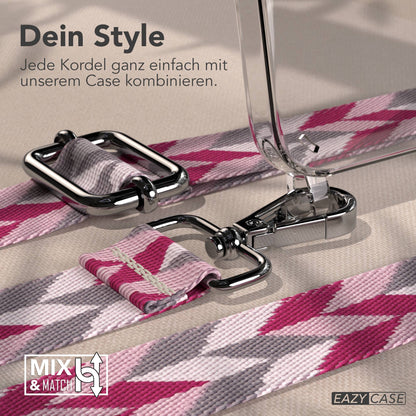 iPhone 17e Handykette mit verstellbarem Boho Band von EAZY CASE 
