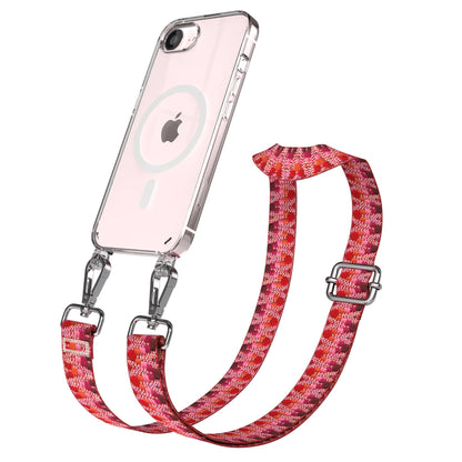 iPhone 17e MagSafe Handykette mit Boho Band verstellbar 