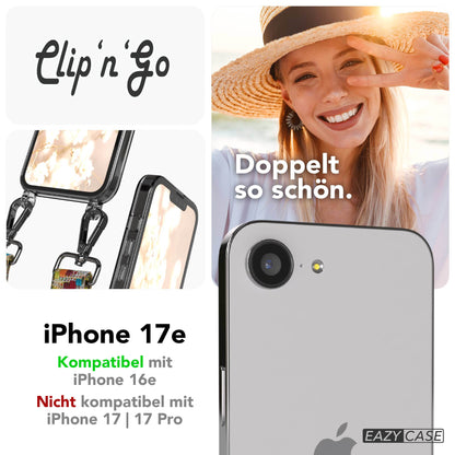 iPhone 17e MagSafe Handykette mit Boho Band verstellbar 