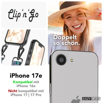 iPhone 17e MagSafe Handykette mit Boho Band verstellbar 