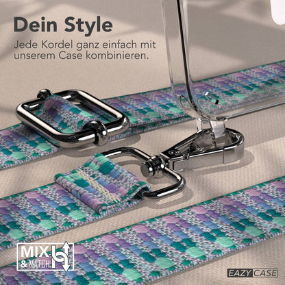 iPhone 17e MagSafe Handykette mit Boho Band verstellbar 