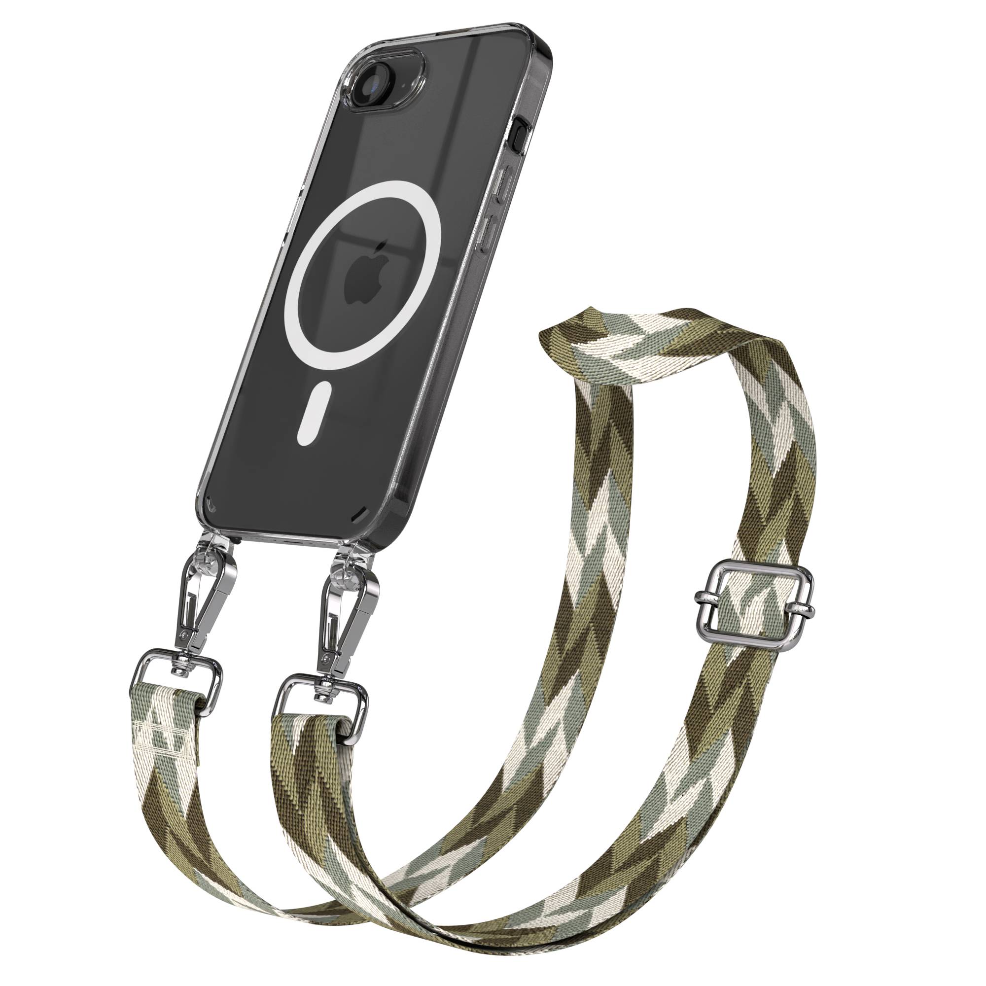 iPhone 17e MagSafe Handykette mit verstellbarem Boho Band von EAZY CASE 