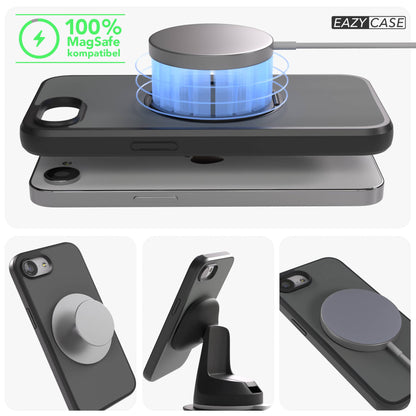 iPhone 17e Bumper Hülle mit drehbarem Ring und MagSafe Funktion 