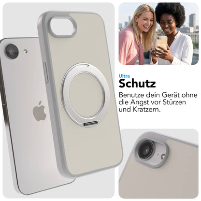 iPhone 17e Bumper Hülle mit drehbarem Ring und MagSafe Funktion 