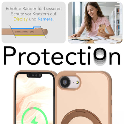 iPhone 17e Bumper Hülle mit drehbarem Ring und MagSafe Funktion 