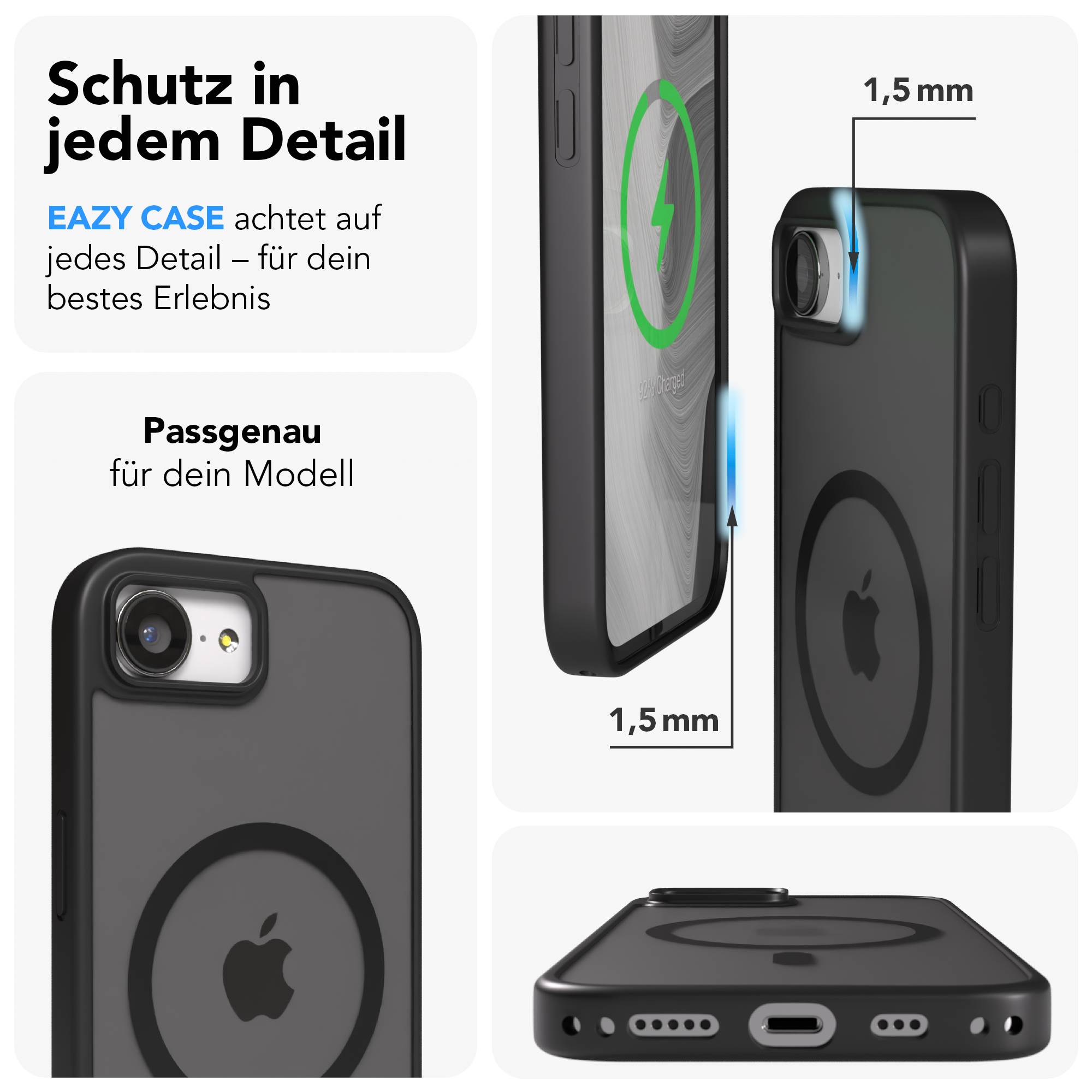 iPhone 17e Outdoor Bumper Hülle mit MagSafe Funktion EAZY CASE 