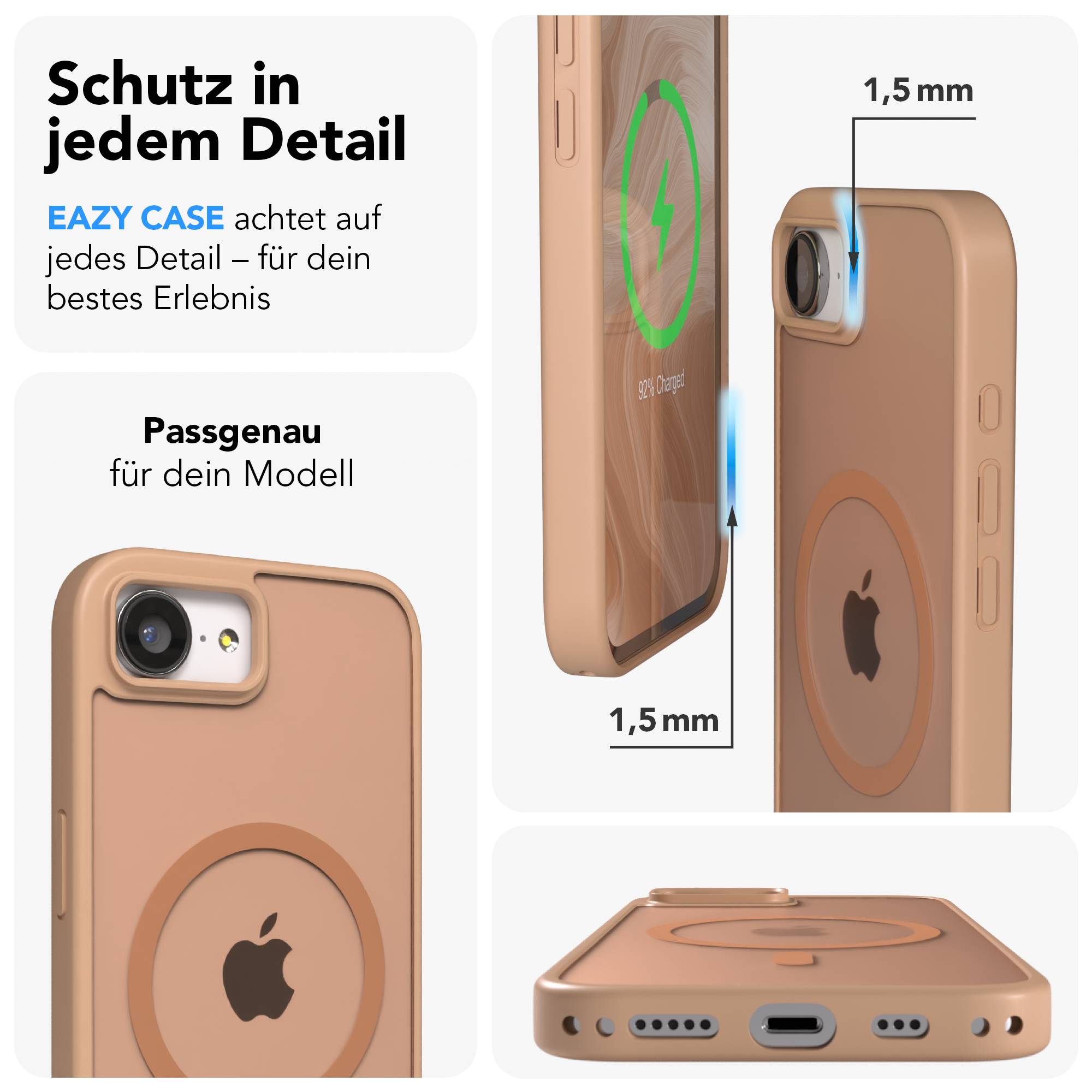 iPhone 17e Outdoor Bumper Hülle mit MagSafe Funktion EAZY CASE 