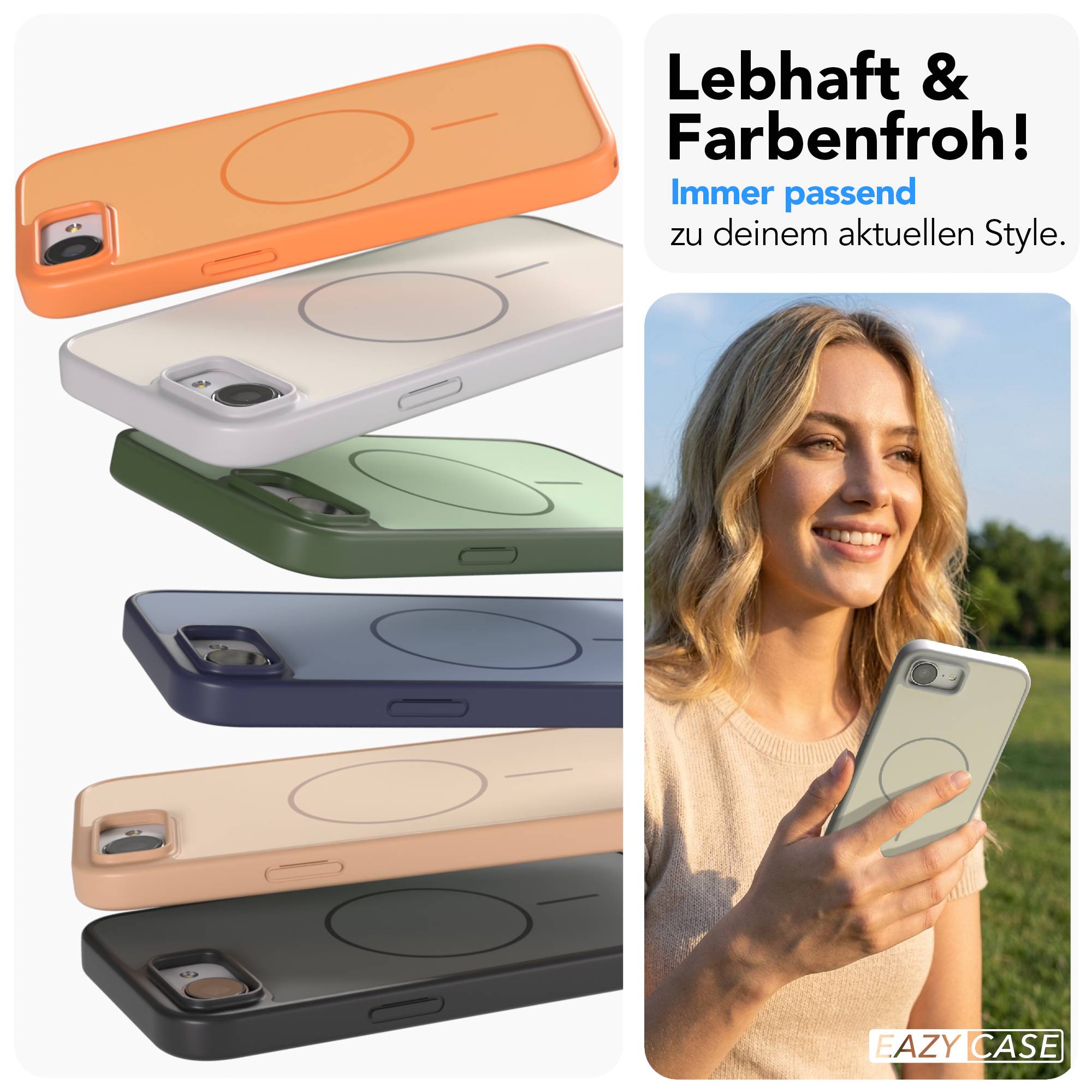 iPhone 17e Bumper Hülle MagSafe dünner Magnetring Outdoor Case 