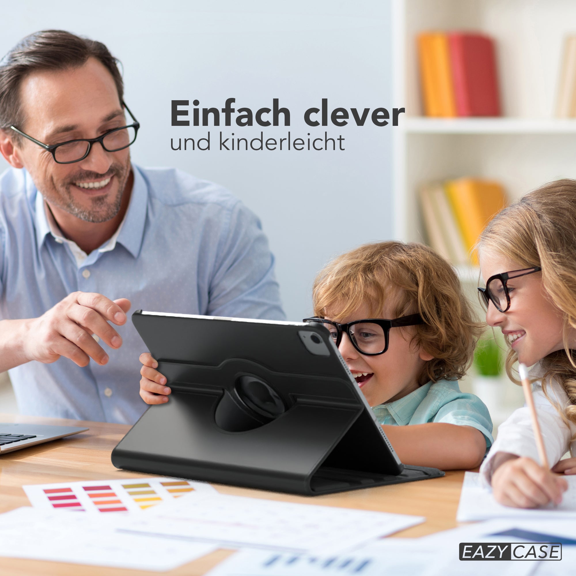 iPad Air 11 Zoll M4 2026 drehbare Tablethülle 360 Grad Rotation Ständer 