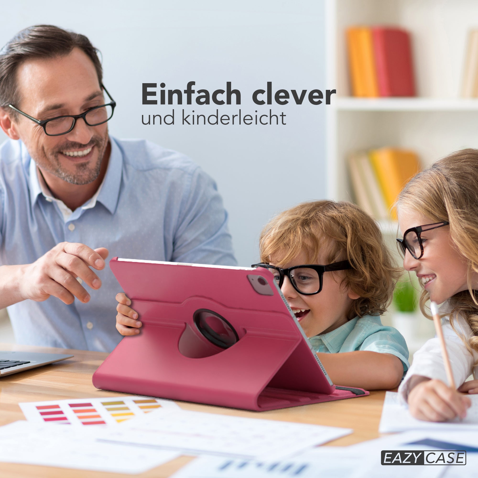 iPad Air 11 Zoll M4 2026 drehbare Tablethülle 360 Grad Rotation Ständer 