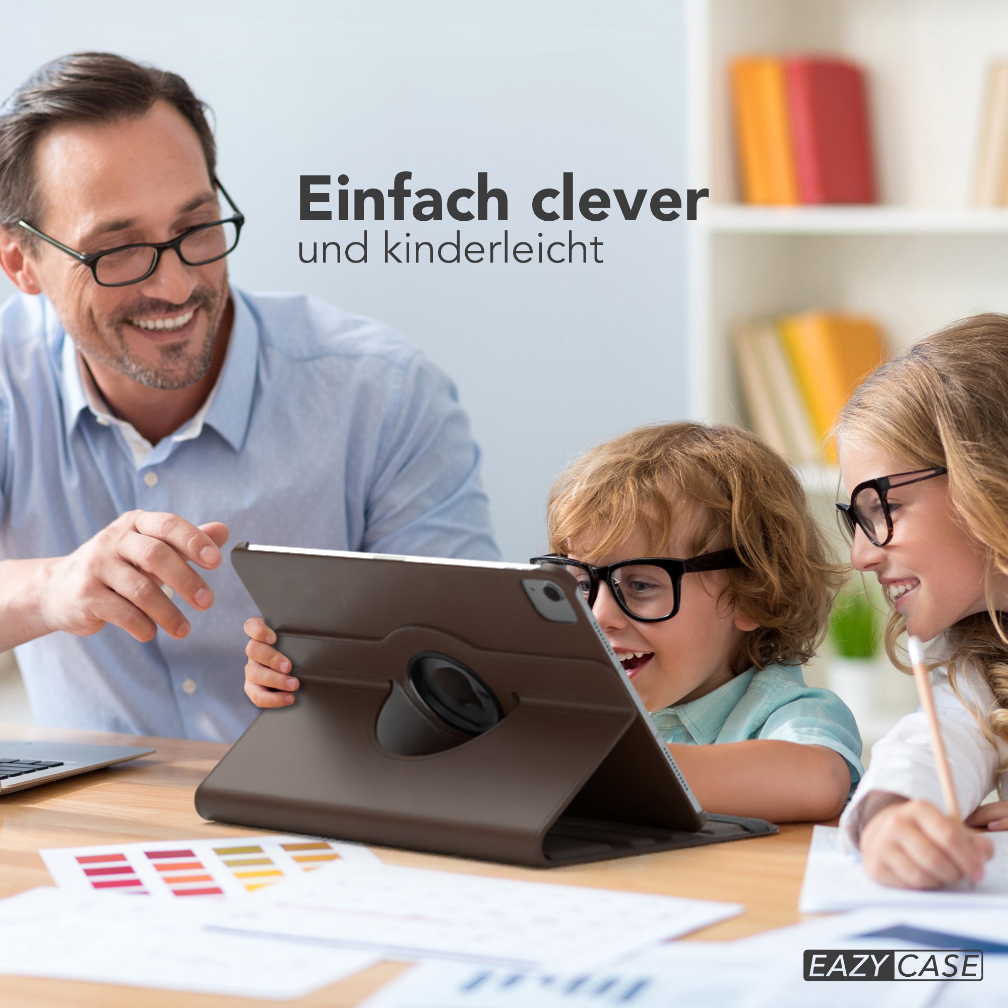iPad Air 11 Zoll M4 2026 drehbare Tablethülle 360 Grad Rotation Ständer 