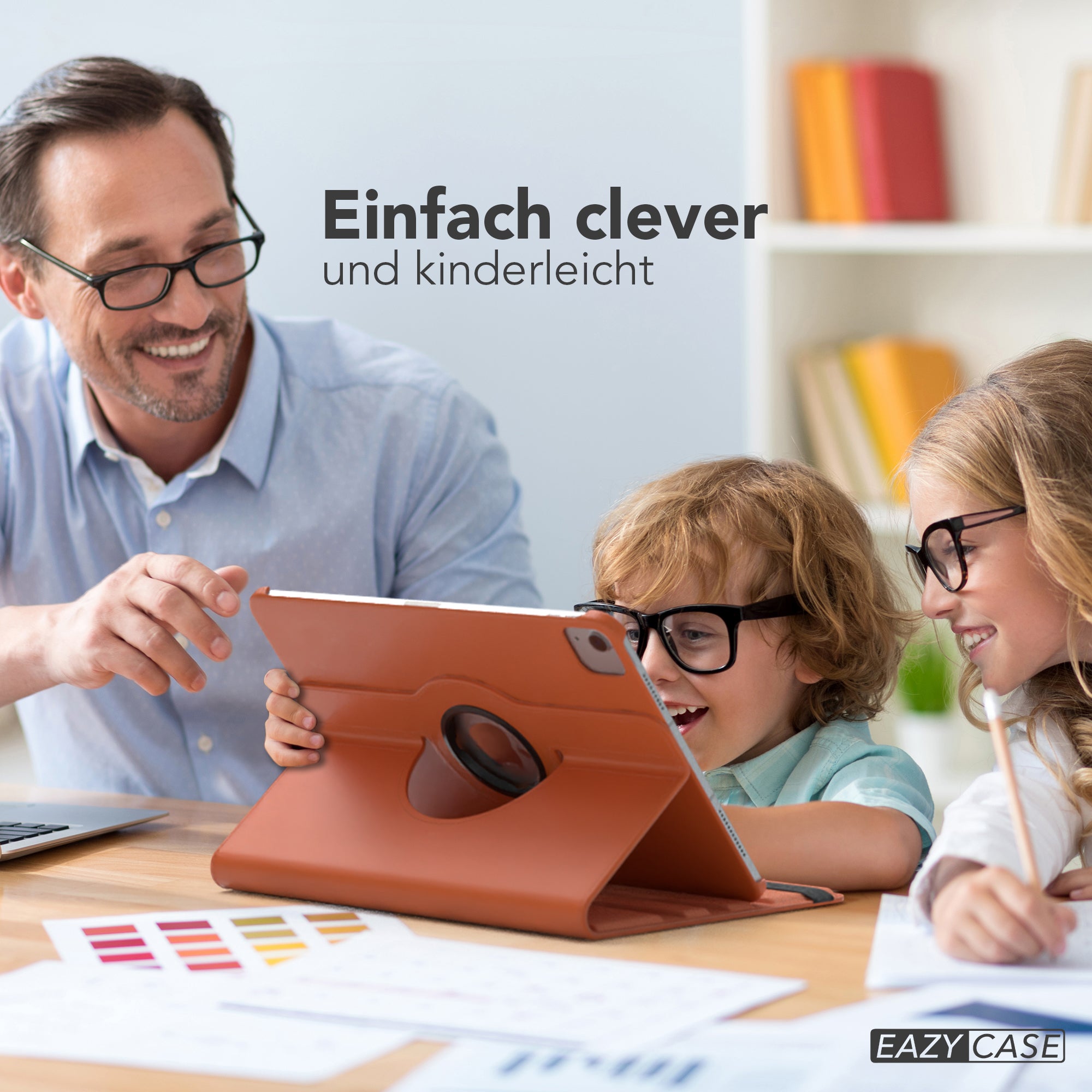 iPad Air 11 Zoll M4 2026 drehbare Tablethülle 360 Grad Rotation Ständer 