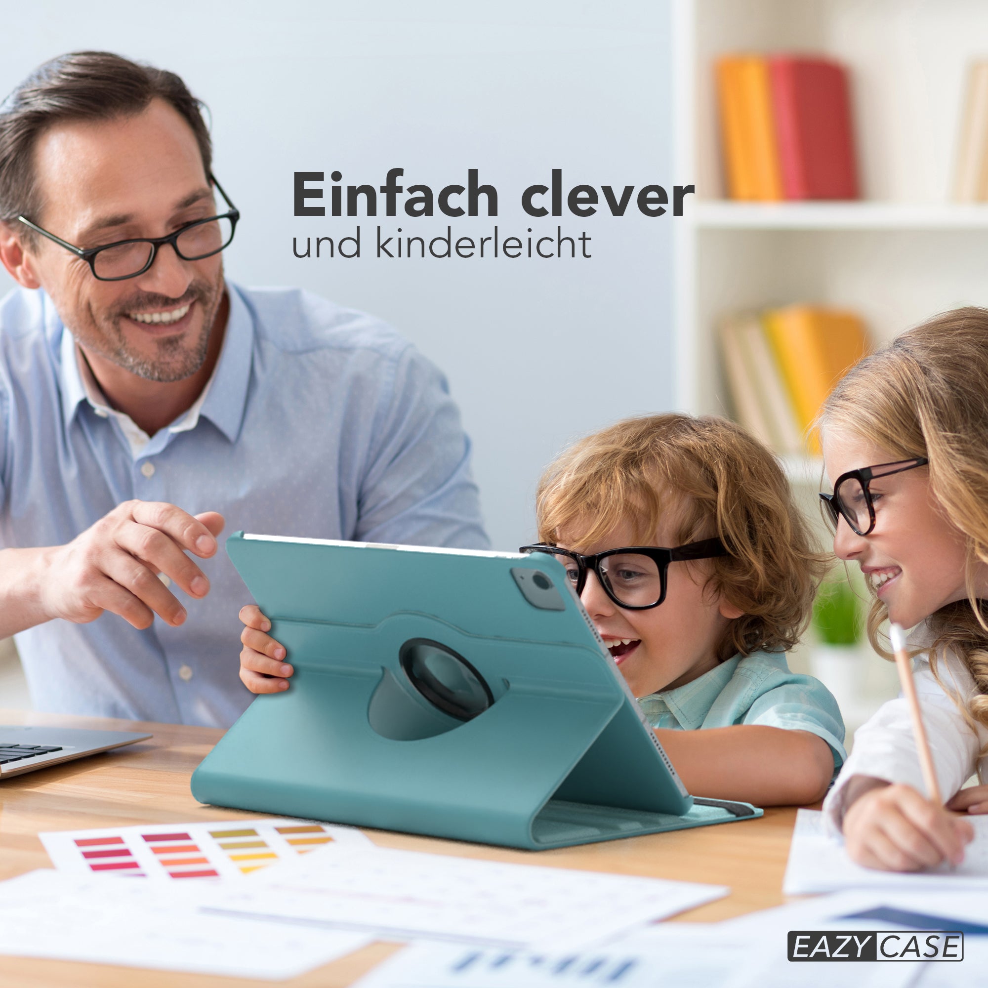 iPad Air 11 Zoll M4 2026 drehbare Tablethülle 360 Grad Rotation Ständer 