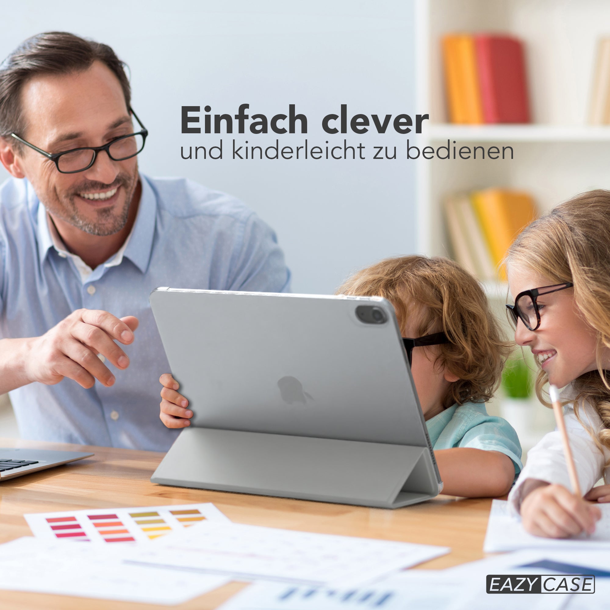 Apple iPad Air 11 Zoll M4 2026 Tablethülle Smartcase mit Aufstellfunktion 