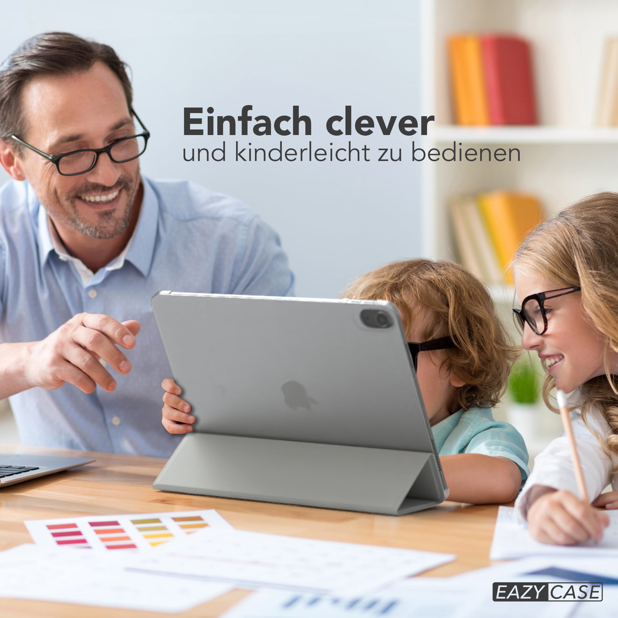 Apple iPad Air 11 Zoll M4 2026 Tablethülle Smartcase mit Aufstellfunktion 