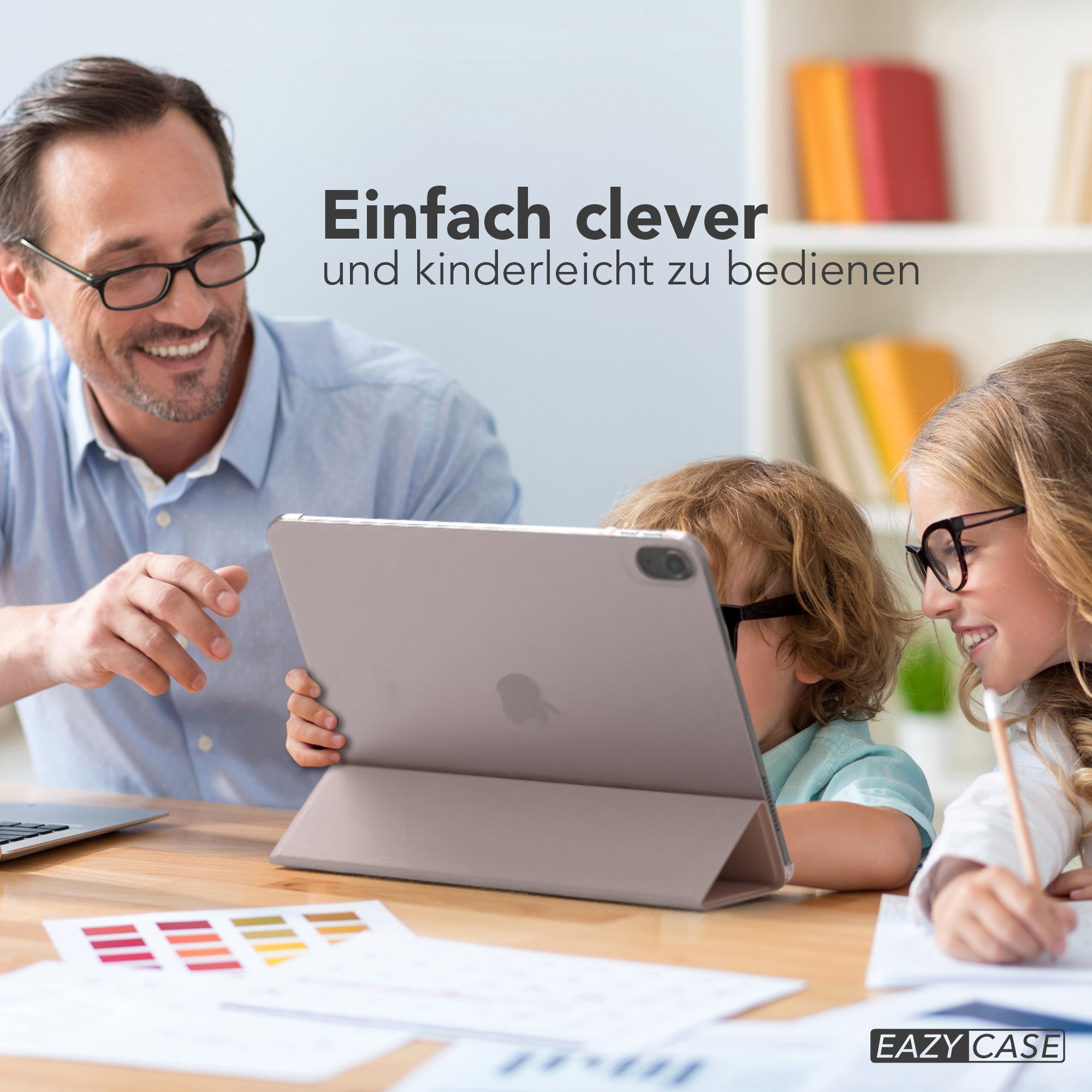 Apple iPad Air 11 Zoll M4 2026 Tablethülle Smartcase mit Aufstellfunktion 