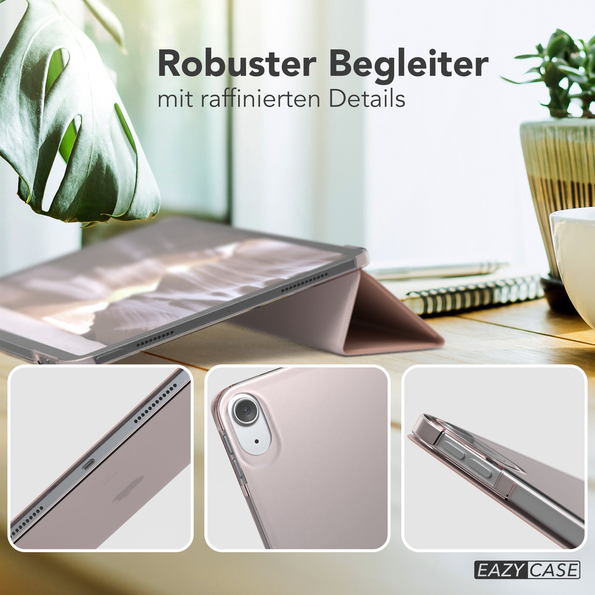 Apple iPad Air 11 Zoll M4 2026 Tablethülle Smartcase mit Aufstellfunktion 