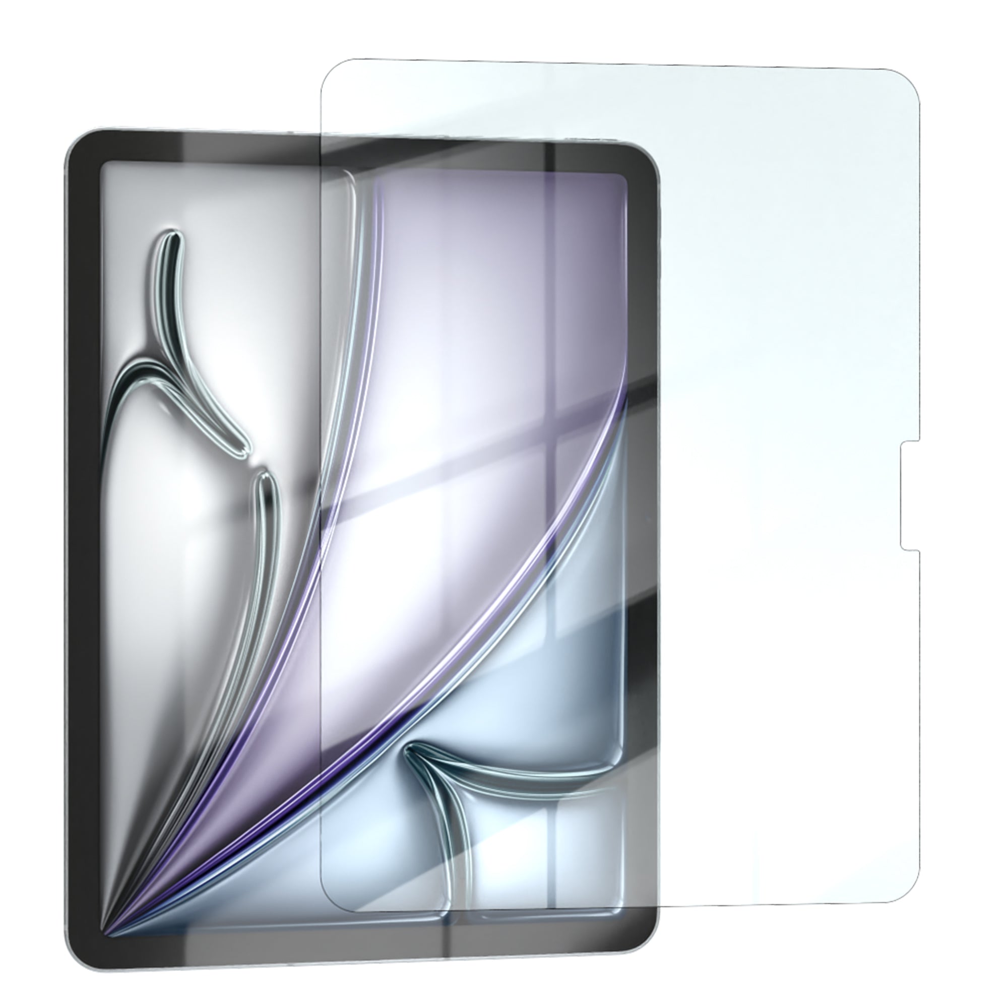 iPad Air 11 Zoll M4 2026 Schutzfolie aus gehärtetem Glas