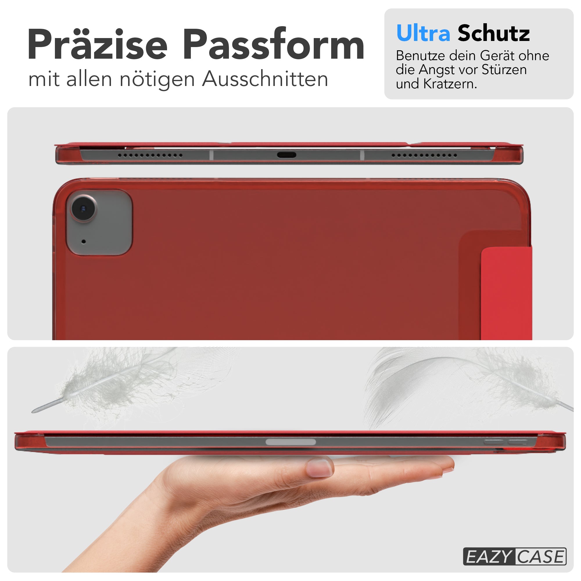 Apple iPad Air 13 Zoll M4 2026 Smartcase Tablethülle aufgestellt 