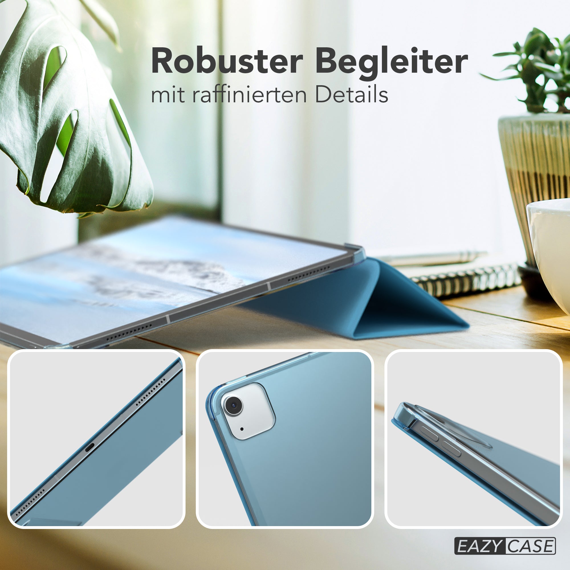 Apple iPad Air 13 Zoll M4 2026 Smartcase Tablethülle aufgestellt 