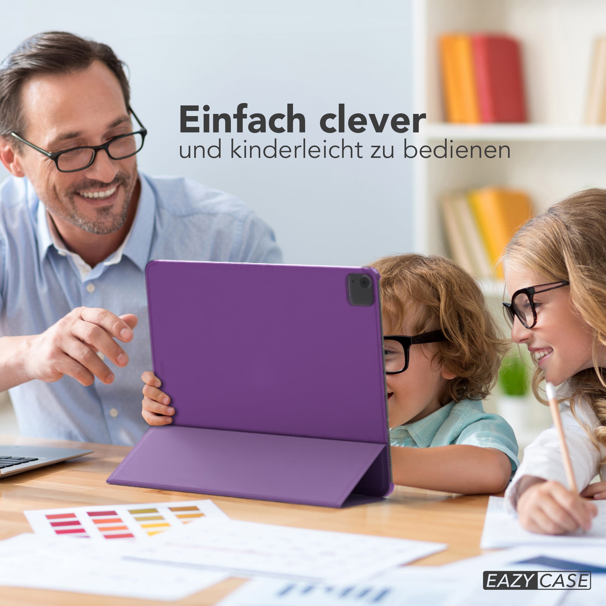 Apple iPad Air 13 Zoll M4 2026 Smartcase Tablethülle aufgestellt 