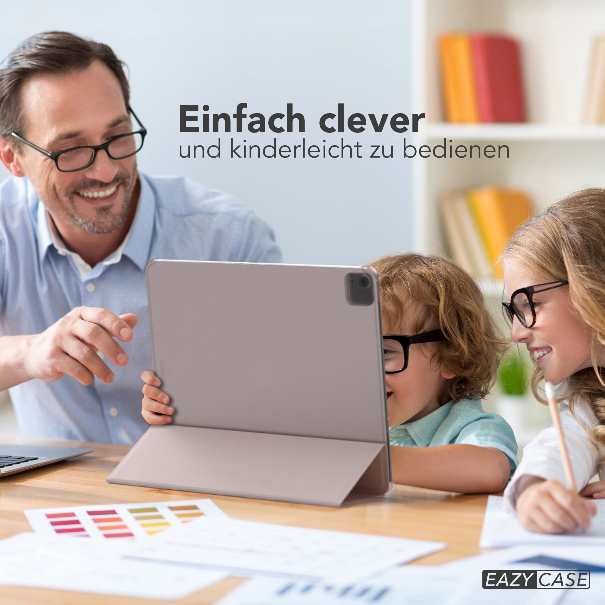 Apple iPad Air 13 Zoll M4 2026 Smartcase Tablethülle aufgestellt 