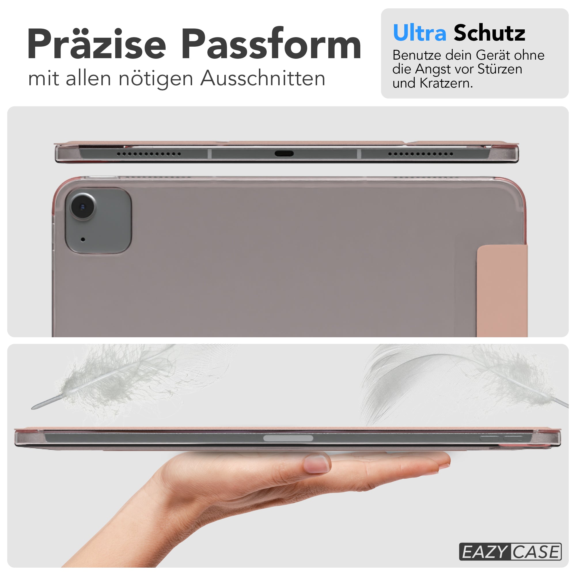 Apple iPad Air 13 Zoll M4 2026 Smartcase Tablethülle aufgestellt 