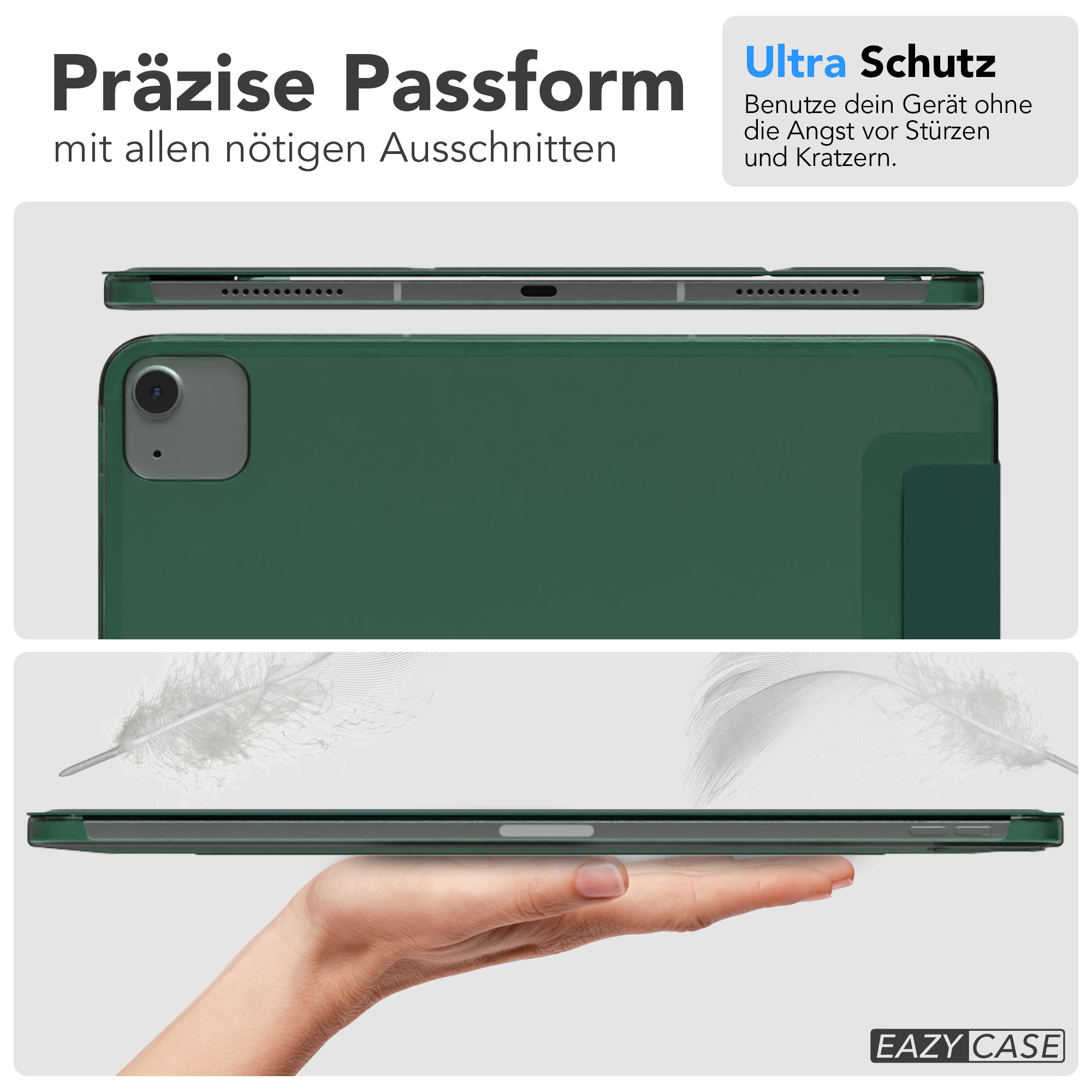 Apple iPad Air 13 Zoll M4 2026 Smartcase Tablethülle aufgestellt 