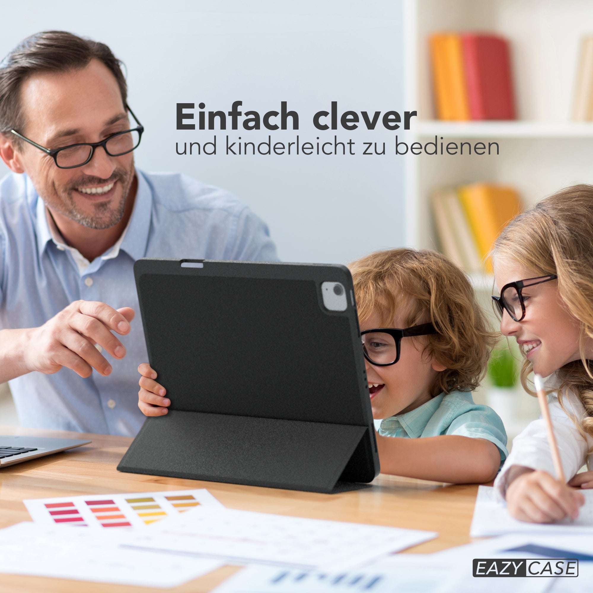 iPad Air 13 M4 2026 Tablethülle mit integriertem Stifthalter 