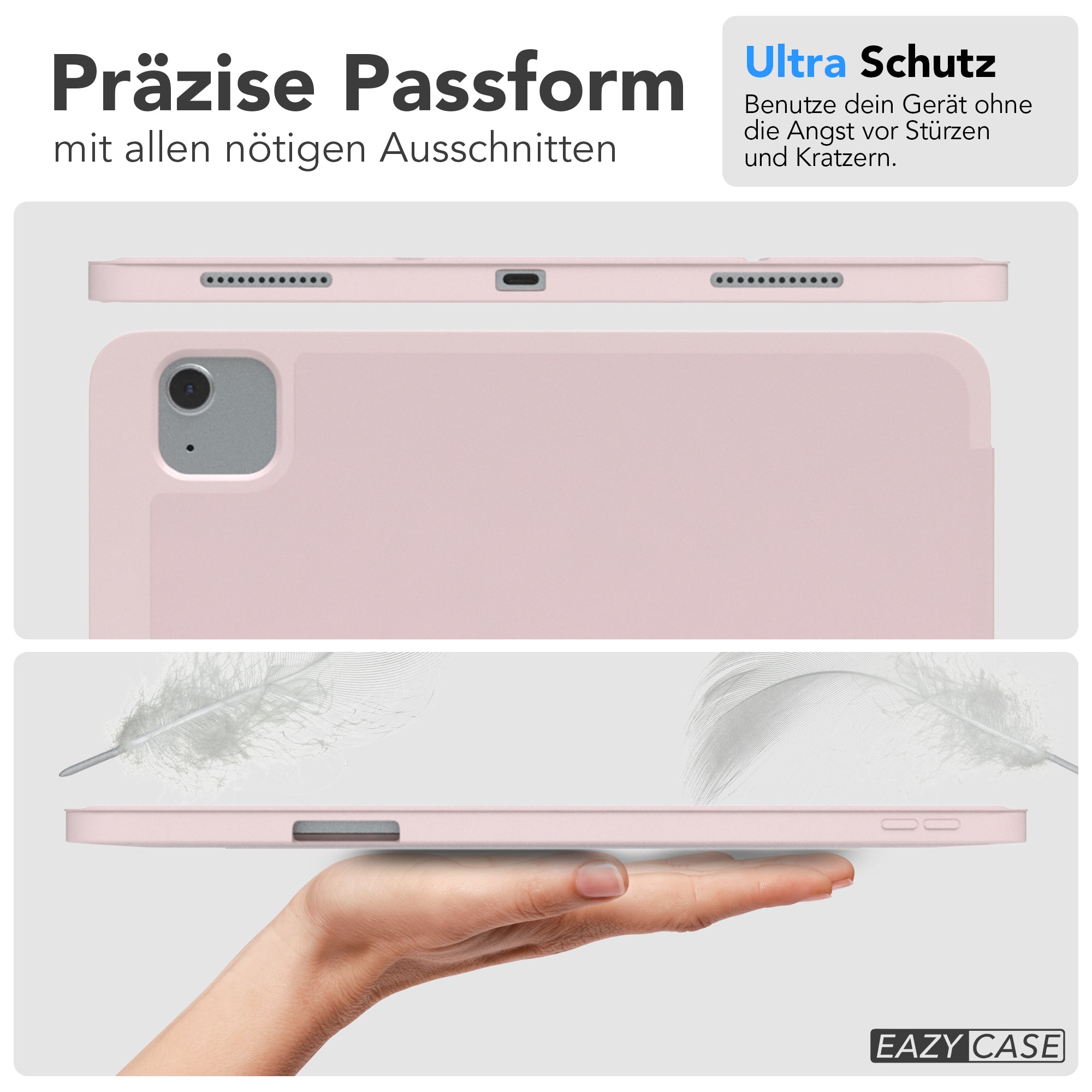 iPad Air 13 M4 2026 Tablethülle mit integriertem Stifthalter 