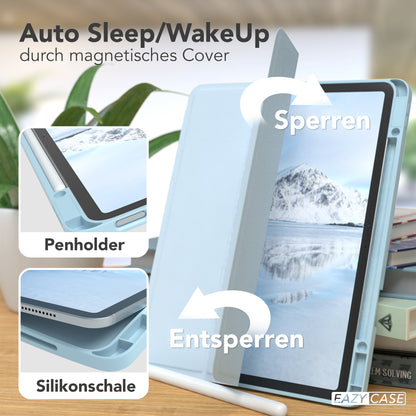 iPad Air 13 M4 2026 Tablethülle mit integriertem Stifthalter 