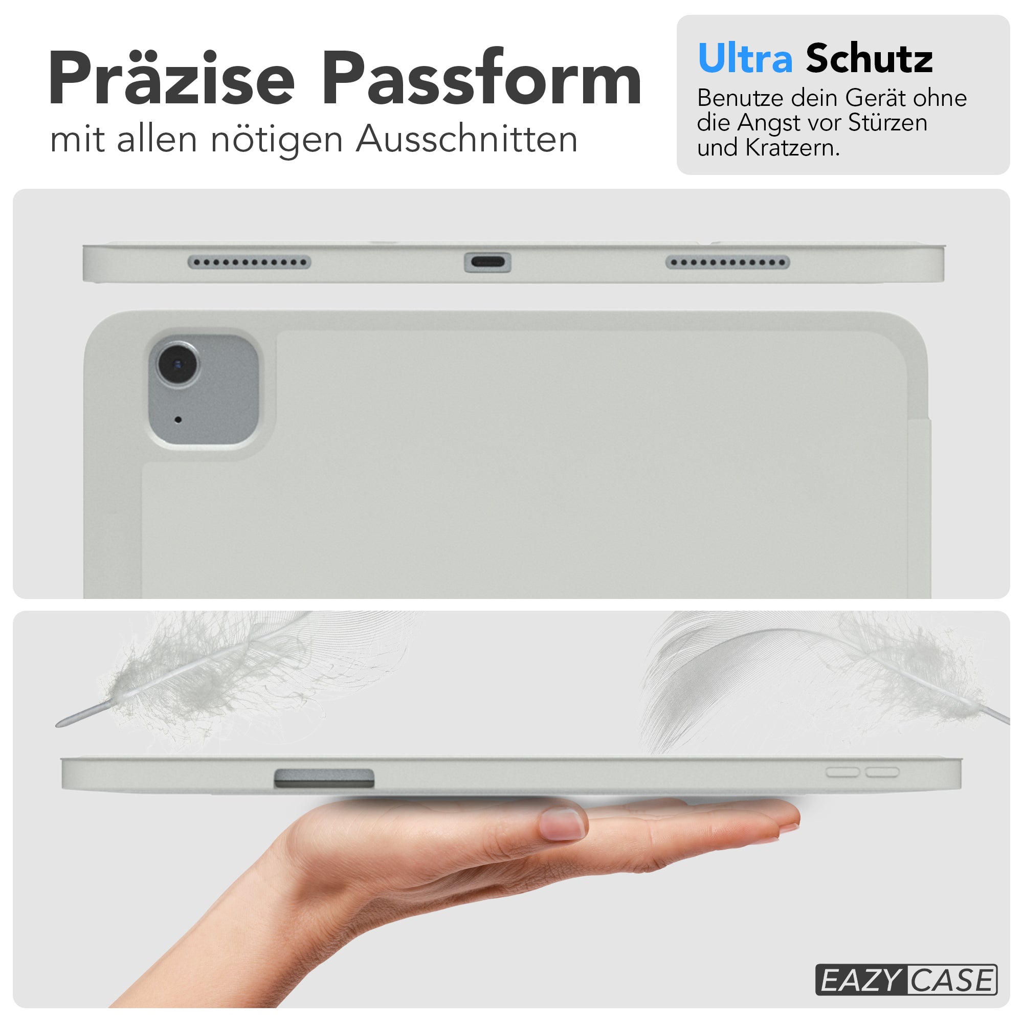 iPad Air 13 M4 2026 Tablethülle mit integriertem Stifthalter 