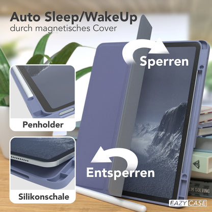 iPad Air 13 M4 2026 Tablethülle mit integriertem Stifthalter 