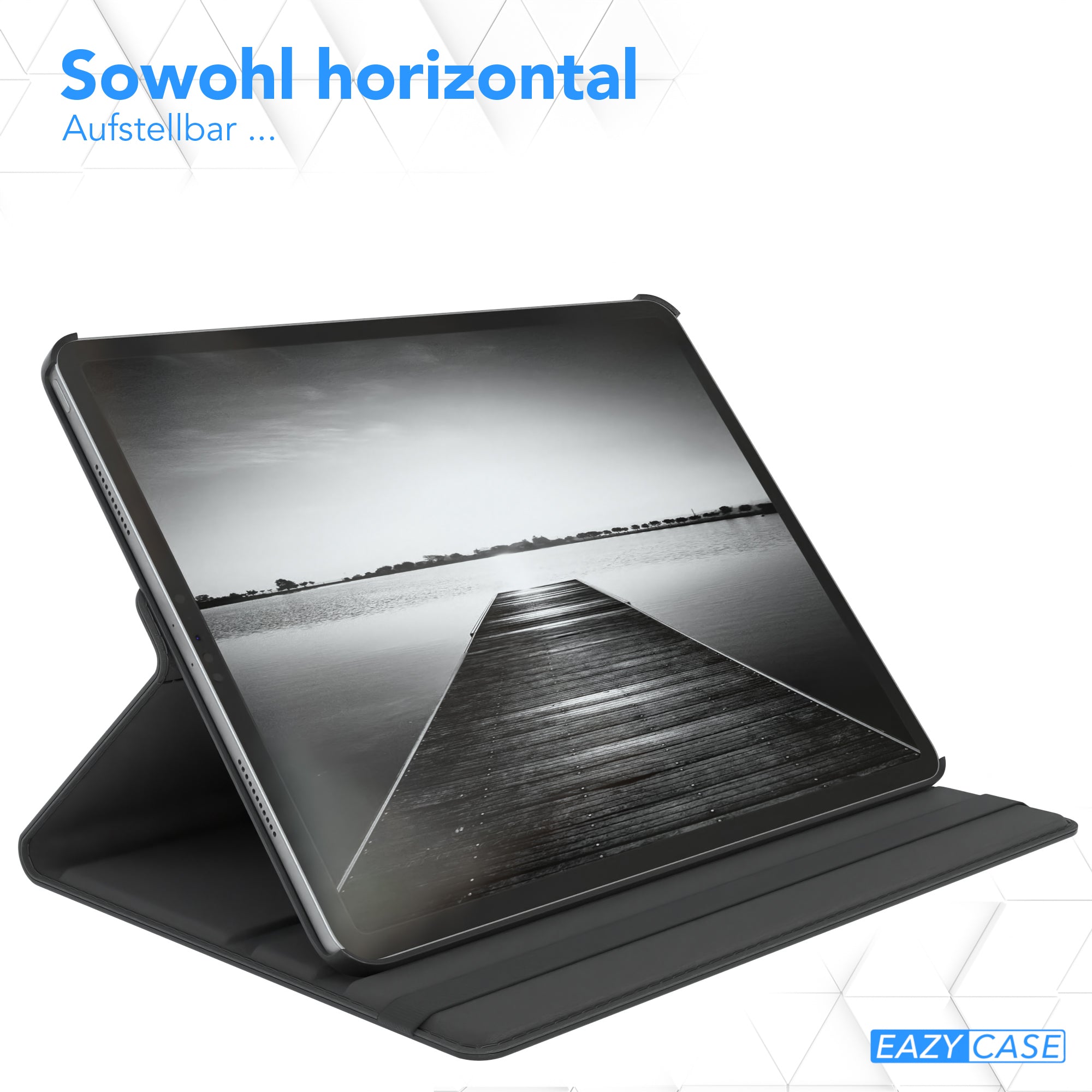 Apple iPad Air 13 Zoll M4 drehbare Tablethülle mit 360 Grad Rotation 