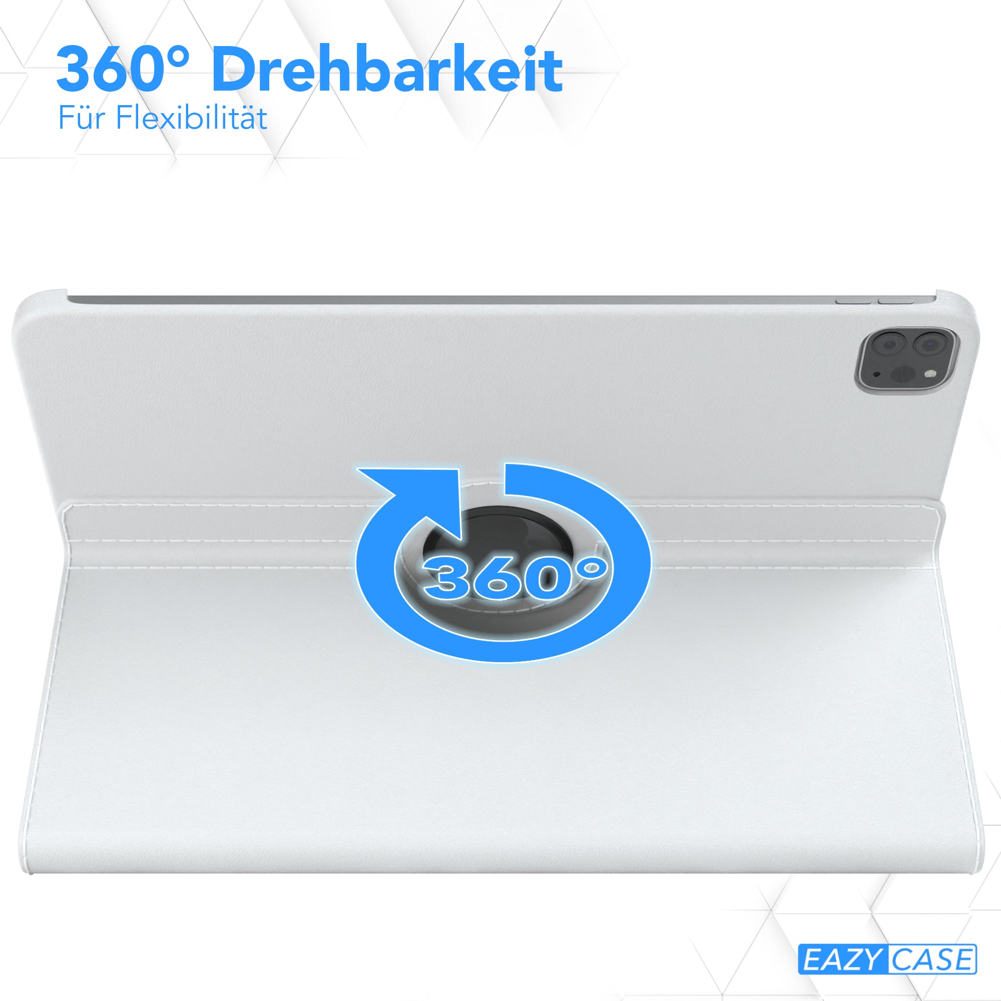 Apple iPad Air 13 Zoll M4 drehbare Tablethülle mit 360 Grad Rotation 